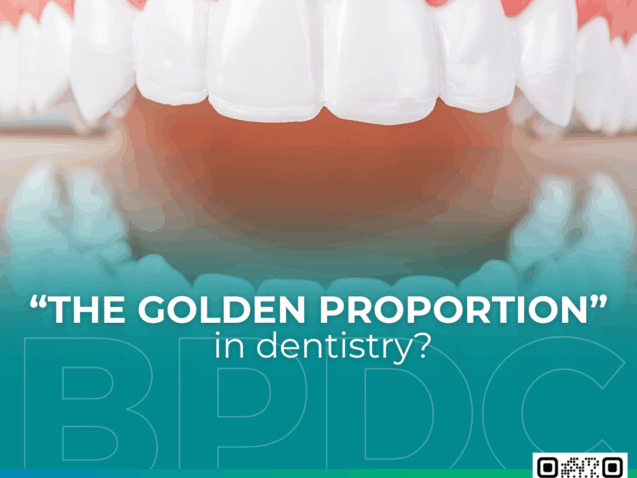 The Golden Proportion in Dentistry
