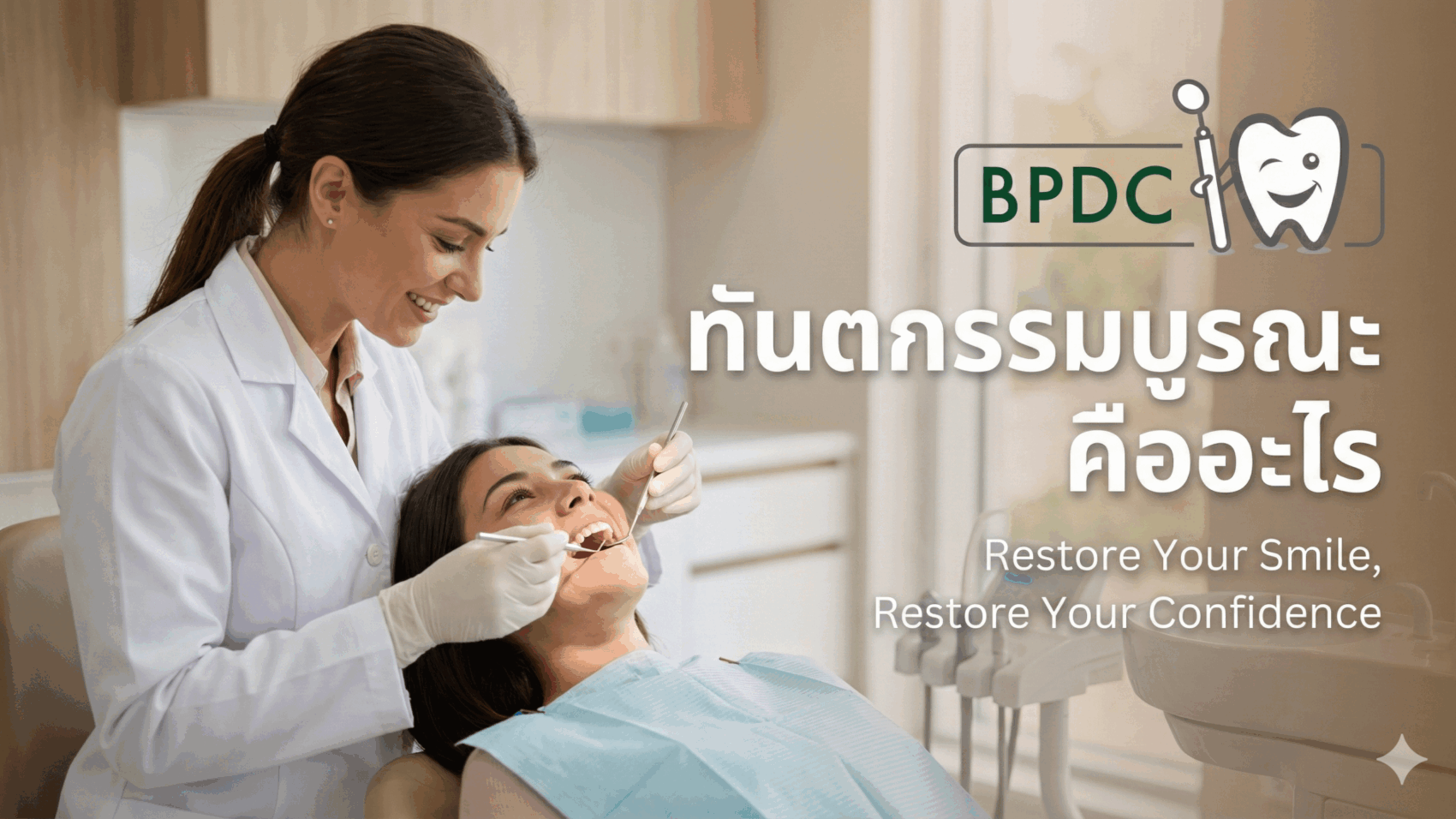 ทันตกรรมบูรณะ คืออะไร