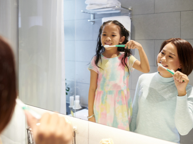 แปรงสีฟันแต่ละวัย