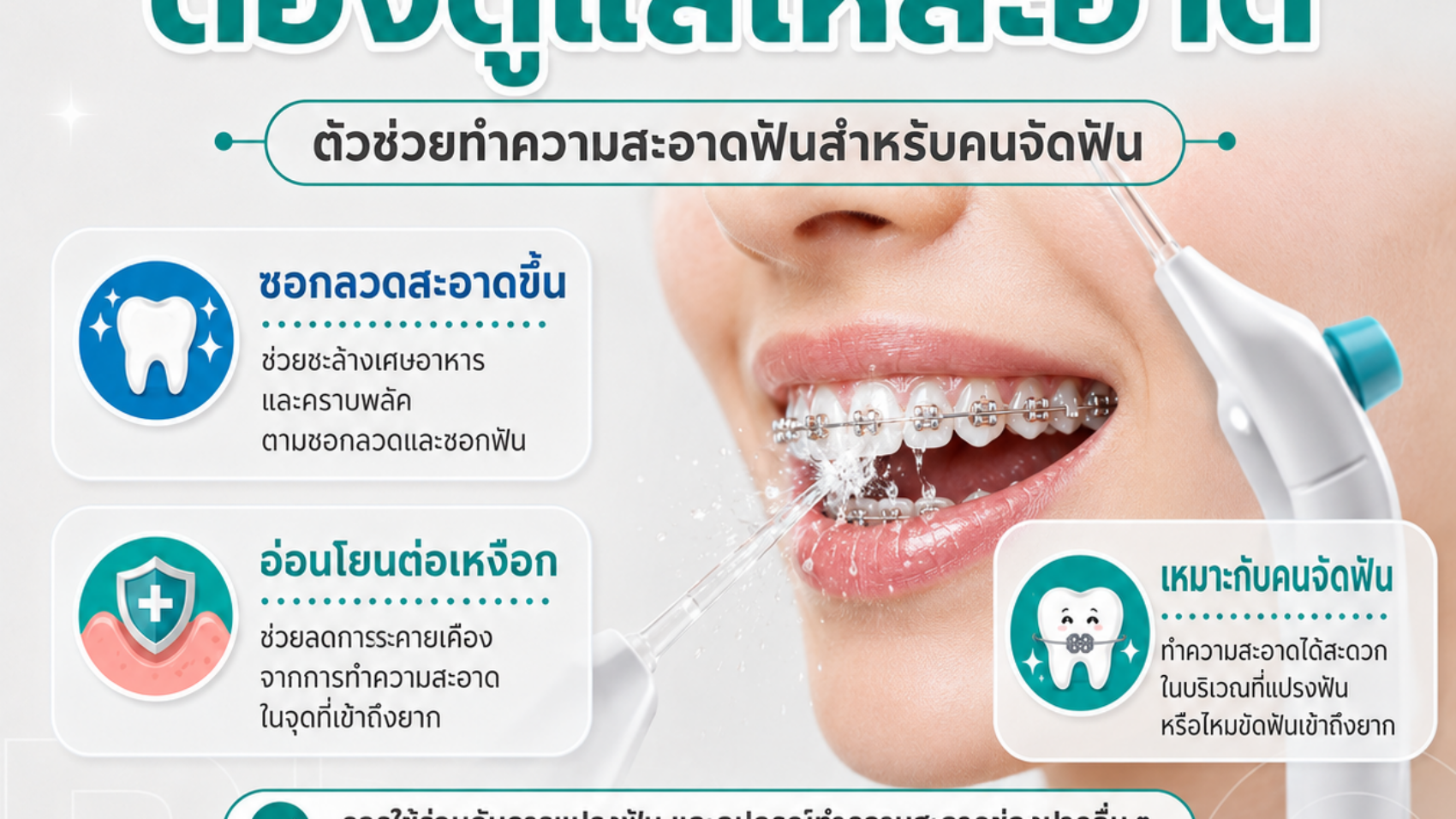 จัดฟันเสร็จแล้วฟันผุเพิ่มขึ้นได้ยังไง